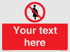 Custom prohibition not for pregnant women